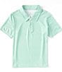 Properly Tied Little Boys Inlet Print Polo, Color:Green - Image 1