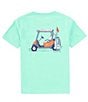 Properly Tied Little Boys 2T-7 Short Sleeve Country Club Graphic T-Shirt, Color:Washed Green - Image 1
