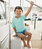 Properly Tied Little Boys 2T-7 Short Sleeve Country Club Graphic T-Shirt, Color:Washed Green - Image 4