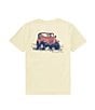 Color:Light Yellow - Image 1 - Little Boys 2T-7 Short Sleeve Offroad Graphic T-Shirt
