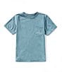 Properly Tied Little Boys Swordfish Graphic Short Sleeve T-Shirt, Color:Steel Blue - Image 2