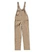 Properly Tied Little Boys Harvest Overalls, Color:Camel - Image 2