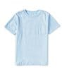 Color:Periwinkle - Image 2 - Big Boys 8-16 The Links Short Sleeve Tee