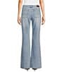 Prosperity Denim High Rise Rhinestone/Fringe-Trimmed-Pocket Bootcut Jeans, Color:French Blue - Image 2