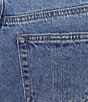 Prosperity Denim Low Loose Destructed Denim Shorts - Image 4