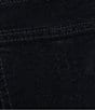 Color:Navy - Image 5 - Mid Rise Corduroy Tonal Embroidered Bootcut Jeans