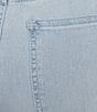 Prosperity Denim Pull-On Seamed Front Flared Jeans, Color:Light Wash - Image 4