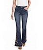 Prosperity Floral Embroidered Flared Jeans - Image 1