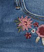 Prosperity Floral Embroidered Shorts - Image 4