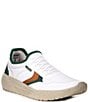 Color:White/Green - Image 1 - Men's Cambridge Slip-On Sneakers