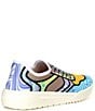 Color:Cosmic Blue Multi - Image 2 - Men's Court Mixed Pattern Sneakers