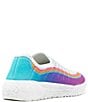 Color:White/Purple - Image 2 - Women's Court Ombre Washable Slip-On Sneakers