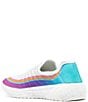 Color:White/Purple - Image 3 - Women's Court Ombre Washable Slip-On Sneakers