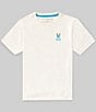 Psycho Bunny Big Boys Short Sleeve Frank Back Graphic Tee - Image 6