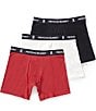 Psycho Bunny 5.5#double; Solid Boxer Briefs 3-Pack - Image 1