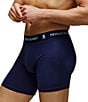 Psycho Bunny 3-Pack 5.5#double; Boxer Briefs, Color:Blue Ice - Image 4
