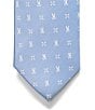 Psycho Bunny Allover Bunny Neat Traditional 3 1/4#double; Silk Tie - Image 3