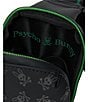 Psycho Bunny Allover Glossy Embossed Bunny Crossbody Bag - Image 6