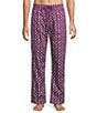 Psycho Bunny Allover Printed Woven Poplin Lounge Pants - Image 1