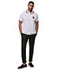 Color:White - Image 4 - Apple Valley Pique Short Sleeve Polo Shirt