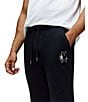 Psycho Bunny Auguste Jogger Pants, Color:Black - Image 3