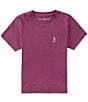 Psycho Bunny Boys Short Sleeve Classic T-Shirt - Image 1