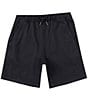 Color:Black - Image 1 - Big Boys 7-12 Willis Luxurious Stretch Shorts