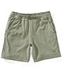 Psycho Bunny Big Boys Willis Stretch Elastic Drawstring Shorts, Color:Green - Image 1