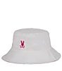 Color:Dark Pink - Image 2 - Big Boys 7-20 Benton Floral/Solid Reversible Bucket Hat