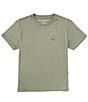 Color:Agave Green - Image 1 - Big Boys 7-20 Short Sleeve Classic T-Shirt