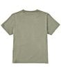 Color:Agave Green - Image 2 - Big Boys 7-20 Short Sleeve Classic T-Shirt