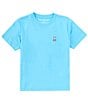 Color:Aquarius - Image 1 - Big Boys 7-20 Short Sleeve Classic T-Shirt