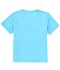 Color:Aquarius - Image 2 - Big Boys 7-20 Short Sleeve Classic T-Shirt
