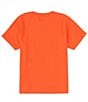 Color:Tangerine Tangelo - Image 2 - Little/Big Boys 5-20 Short-Sleeve Classic T-Shirt
