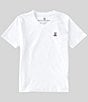 Color:White - Image 1 - Big Kids 7-20 Short-Sleeve Classic V-Neck T-Shirt