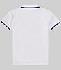 Color:White - Image 2 - Big Boys 7-20 Short Sleeve Dover Sport Polo Shirt