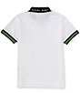 Color:White - Image 2 - Big Boys 7-20 Short Sleeve Marshall Sport Polo Shirt
