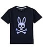 Color:Navy - Image 1 - Big Boys 7-20 Short Sleeve Norwood Graphic T-Shirt
