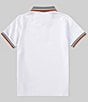Color:White - Image 2 - Big Boys 7-20 Short Sleeve Portland Sport Mesh Polo Shirt