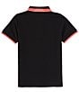Color:Black - Image 2 - Big Boys 7-20 Short Sleeve Queensbury Pique Polo Shirt