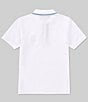Color:White - Image 2 - Big Boys 7-20 Short Sleeve Saratoga Pique Polo Shirt