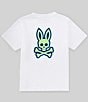 Color:White - Image 1 - Big Boys 7-20 Short Sleeve Sloan Graphic T-Shirt