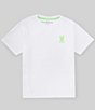 Color:White - Image 2 - Big Boys 7-20 Short Sleeve Sloan Graphic T-Shirt