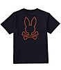 Color:Navy - Image 1 - Big Boys 7-20 Short Sleeve Wasterlo Graphic T-Shirt