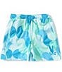 Psycho Bunny Big Boys Allover Print Ethan Swim Trunks - Image 1