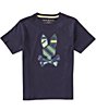 Psycho Bunny Big Boys Drew Short Sleeve Graphic Tee - Image 1