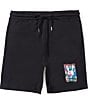 Psycho Bunny Big Boys Isaac Print Shorts - Image 1