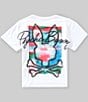 Psycho Bunny Big Boys Isaac Short Sleeve Relaxed Fit Tee - Image 1