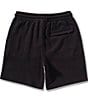 Psycho Bunny Big Boys Kai Twill Texture Sweat Shorts, Color:Black - Image 2