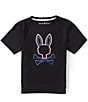 Psycho Bunny Big Boys Short Sleeve Dayton Graphic Tee - Image 1